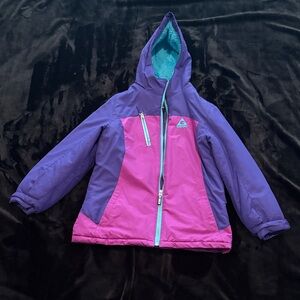 Gerry Weber Kids Purple and Pink Puffer Jacket